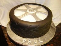 Alloy Wheel Cake