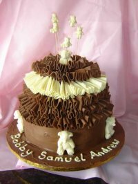 Chocolate Teddies Cake